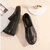 mocassim feminino preto gancini femali