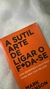 Livro a sutil arte de ligar o foda-se (seminovo) - Mark Manson - comprar online