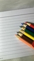 Mini kit de lapis de cor da Faber Castell (Seis cores) Ecolapis - A loja da Moon