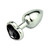 STEEL HART STRASS ANAL PLUG SMALL (7 cm x 2,8 cm) - 1956-56 - tienda online