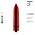 ST BULLET 6 MINI VIBRADOR ROJO (8,7 cm x 1,8 cm) - VB006 - comprar online
