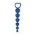 ST PLUG ANAL VARITA SILICONE BLUE (33,7 cm x 2,7 cm) - SI052 - comprar online