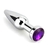 STEEL ANAL PLUG SLIM (11,2 cm x 2,9 cm) - 1956-05 EFECTIVO:$22500