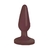 ESTACA ANAL MACIZA DE JELLY MEDIUM (12,5 cm x 4 cm) - 4605-03