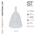 ST COPA MENSTRUAL SMALL (7,2 cm - 4 cm) - PAS-MC-01