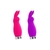 VEDO CRAZZY BUNNY MINI VIBRADOR RECARGABLE (12,2 cm x 3,6 cm) - BU-0503 EFECTIVO:$80000