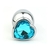 STEEL HART STRASS ANAL PLUG SMALL (7 cm x 2,8 cm) - 1956-56 - OhYes San Isidro