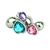 STEEL HART STRASS ANAL PLUG LARGE (9,4 cm x 4,1 cm) - 1956-58 - OhYes San Isidro