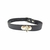 COLLAR DE CUERO Y PELUCHE CON ARGOLLA - KS20330 - tienda online