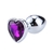STEEL HART STRASS ANAL PLUG LARGE (9,4 cm x 4,1 cm) - 1956-58 en internet
