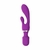 ST VIBRADOR DOBLE + MASAJEADOR RECARGABLE PAOLA (23 cm x 5 cm x 4,2 cm) - ST-VB-0290