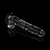 LOVETOY FLAWLESS CLEAR DILDO 7.5" (19 cm x 3,5 cm) - LV310016 - OhYes San Isidro