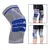 Joelheira compressão Estabilizador Esportivo Silicone Spring Knee Pad Gel Supor na internet