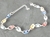 Pulsera acero blanco protección