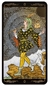 Golden universal tarot en papel oro en internet