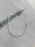 Pulseira Dupla Brilho Azul