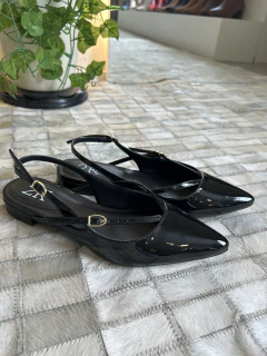Slingback Amelia Preto