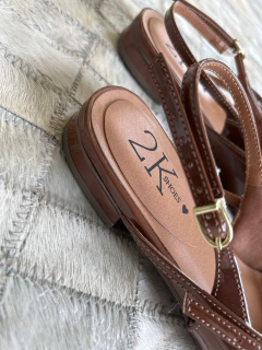 Slingback Amelia Chocolate na internet