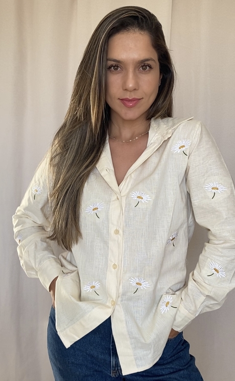 Camisa Daisy Amarela