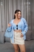 CONJUNTO TULIP CAMISA COM PUNHO E CROPPED - loja online