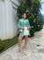 CONJUNTO CAMISA MAX E CROPPED/ MANGA BUFANTE na internet