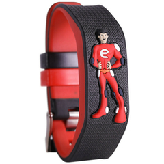 Bracelete FIR Íon Energy KIDs (Vermelho/Preto) - comprar online