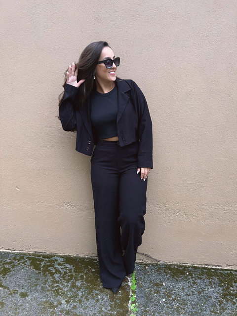 Blazer Alfaiataria Preto