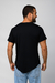 Camiseta Longline Motion Basica Black na internet