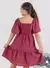 Vestido Gisa Marsala na internet