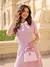 Vestido Livia Tata Martello Rosa