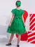 Vestido Natalia Tule Verde - Crente Cris Bella