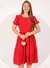 Vestido Vermelho Pipoquinha na internet