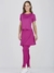 Saia Calca Fucsia Poliamida New Light Zero Transparencia (EP463)