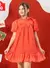 Vestido Vitoria Vermelho Listrado na internet