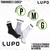 Kit com 3 Pares de Meias Lupo Masculinas Cano Médio - DROPLY SHOP