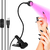 Lâmpada de Mesa com Clipe e Luz UV – Secagem Eficiente e Profissional - DROPLY SHOP