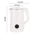 Chaleira Elétrica Inox 2,5L com Display Digital LED 110V - KODI - DROPLY SHOP