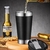 Copo Térmico de Inox com Tampa e Abridor - 473ml