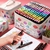 Kit 24/36/48/60/80/100 ou 120 Canetas 2 em 1 Brush Lettering