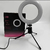 Ring Light 6” Polegadas LED com Tripé de Mesa + Suporte para Celular