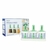 Kit Porta Temperos com Colheres – 3 Potes com Tampa Dosadora e Suporte