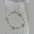 PULSEIRA BOLINHAS COM PÉROLAS - comprar online