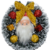Guirlanda De Papai Noel Com Laços E Enfeites de Natal