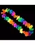 Colar Havaiano Colorido Neon 12un de (11 e 6 cm Tanho Petalas )