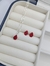 Conjunto Colar e Brinco Gota Prata 925 Pingente Variadas Cores Zircônia na internet
