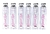 Kit 6 Batons Efeito Matte Sweet Lips Vivai