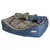 Caminha Pet Luxo Azul com Cinza com Travesseiro – Karppovet na internet