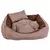 Caminha Pet Luxo Marrom Xadrez com Travesseiro - Karppovet