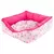 Caminha Pet Luxo Rosa Lua com Travesseiro - Karppovet - Mega Loja Net