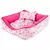 Caminha Pet Luxo Rosa Lua com Travesseiro - Karppovet - loja online